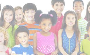 group of children smiling